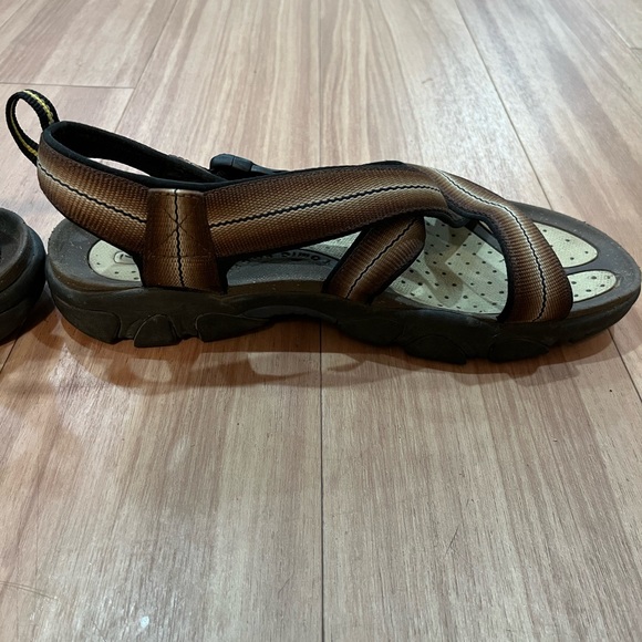 Keen Mens Brown Anatomic Footbed Open Toe Strap Sandals Size 11.5 - Picture 8 of 16